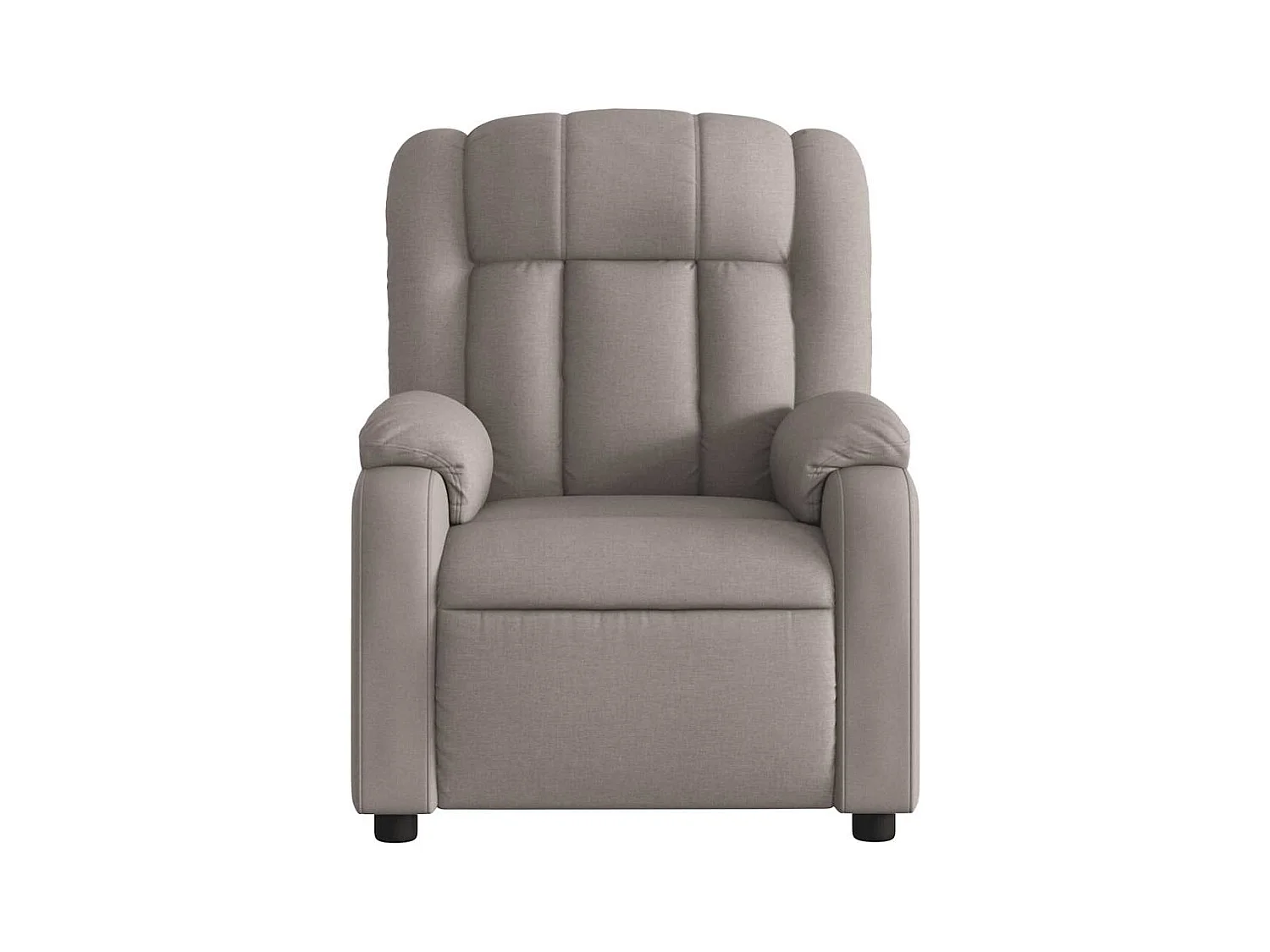 Sillón de relax | Sillón reclinable de masaje eléctrico tela gris taupe SHL8401