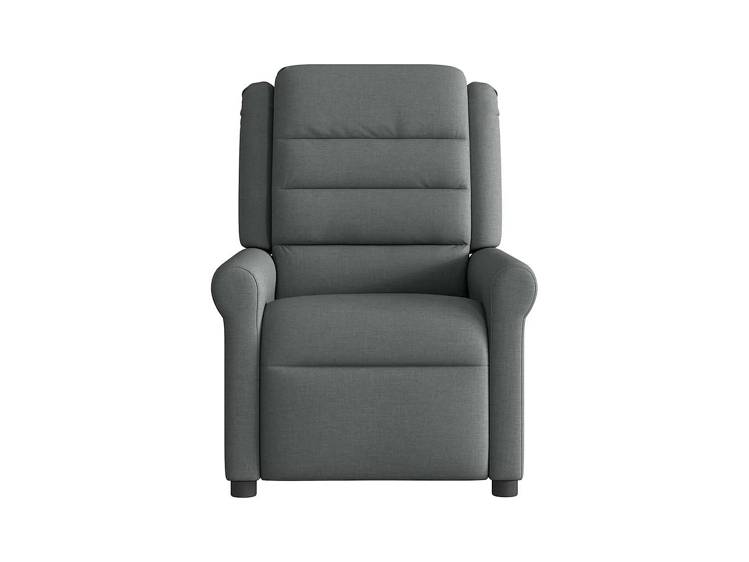 Poltrona Reclinável | Poltrona Confortável Relax tecido cinzento-escuro SHL222925