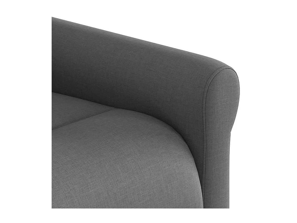 Sillón de relax | Sillón reclinable de tela gris oscuro SHL7854