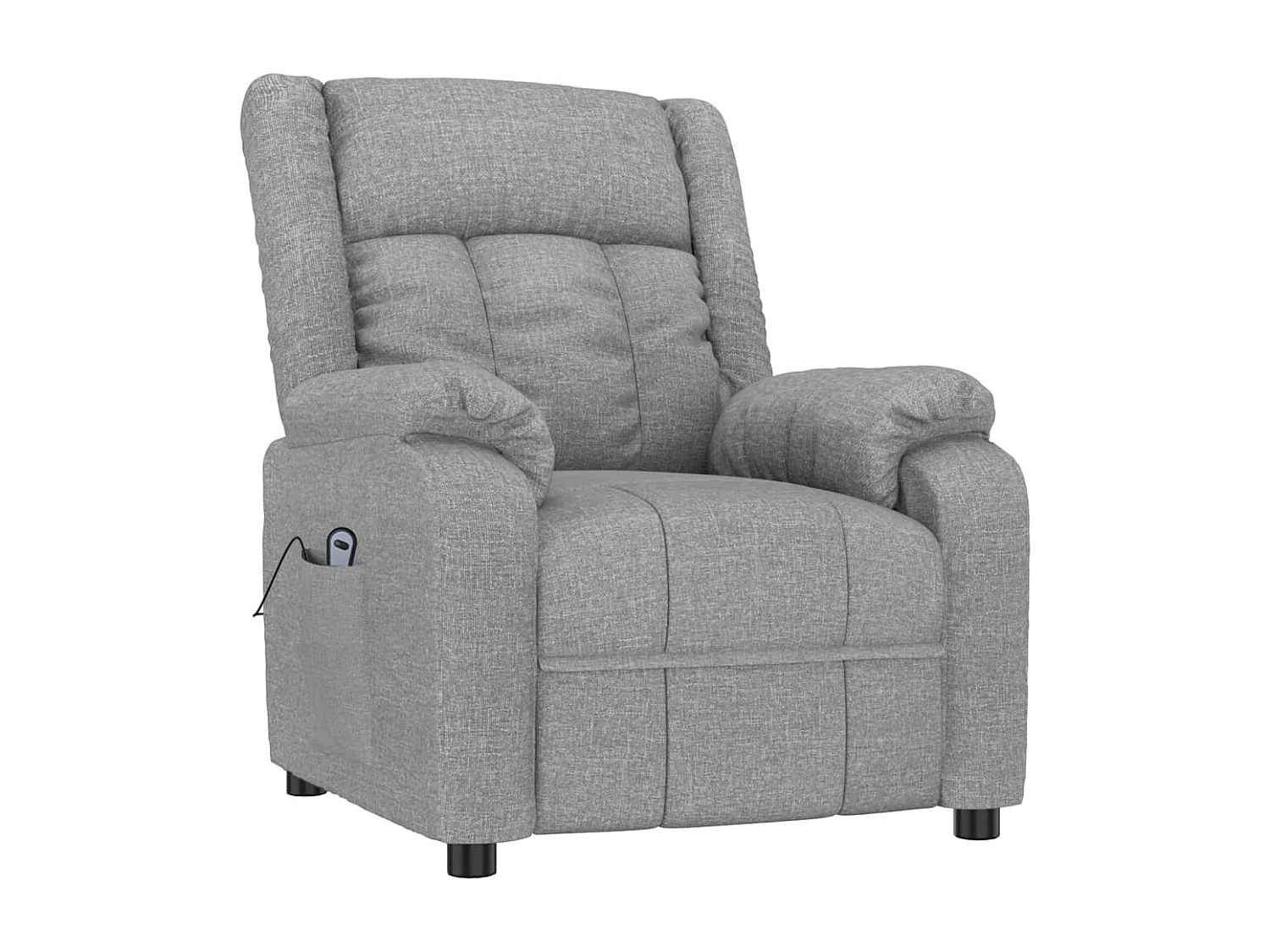 Sillón de relax | Silla | Sillón reclinable eléctrico tela gris claro SHL4841