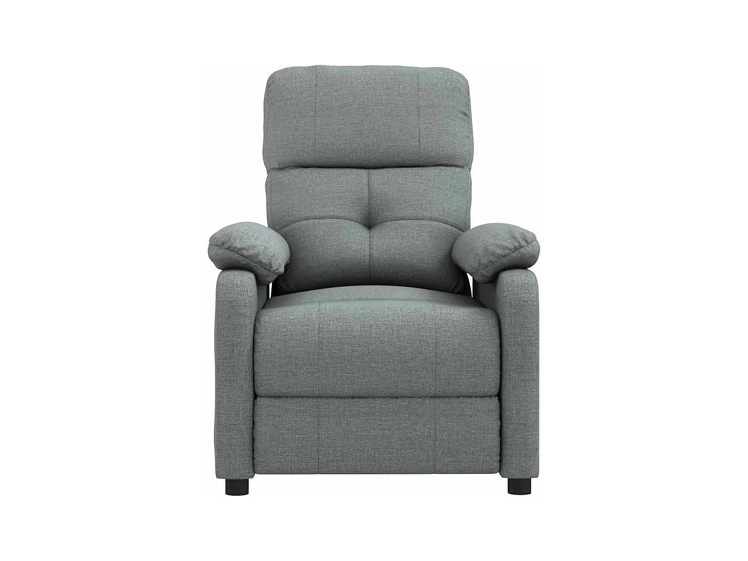 Sillón de relax | Silla | Sillón reclinable de tela gris oscuro SHL3013