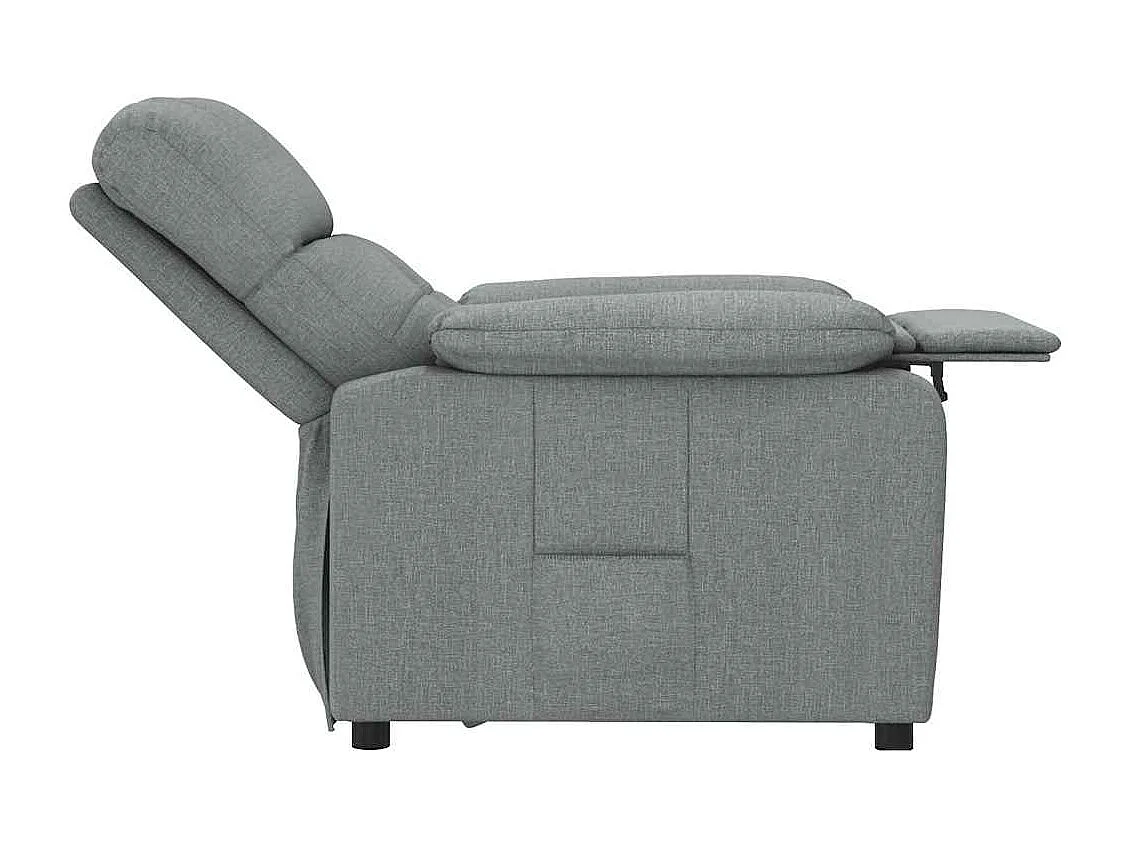 Sillón de relax | Silla | Sillón reclinable de tela gris oscuro SHL3013