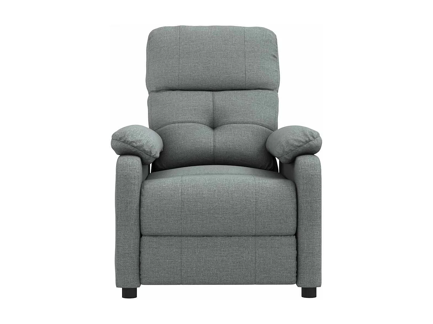Sillón de relax | Silla | Sillón reclinable de tela gris oscuro SHL3013