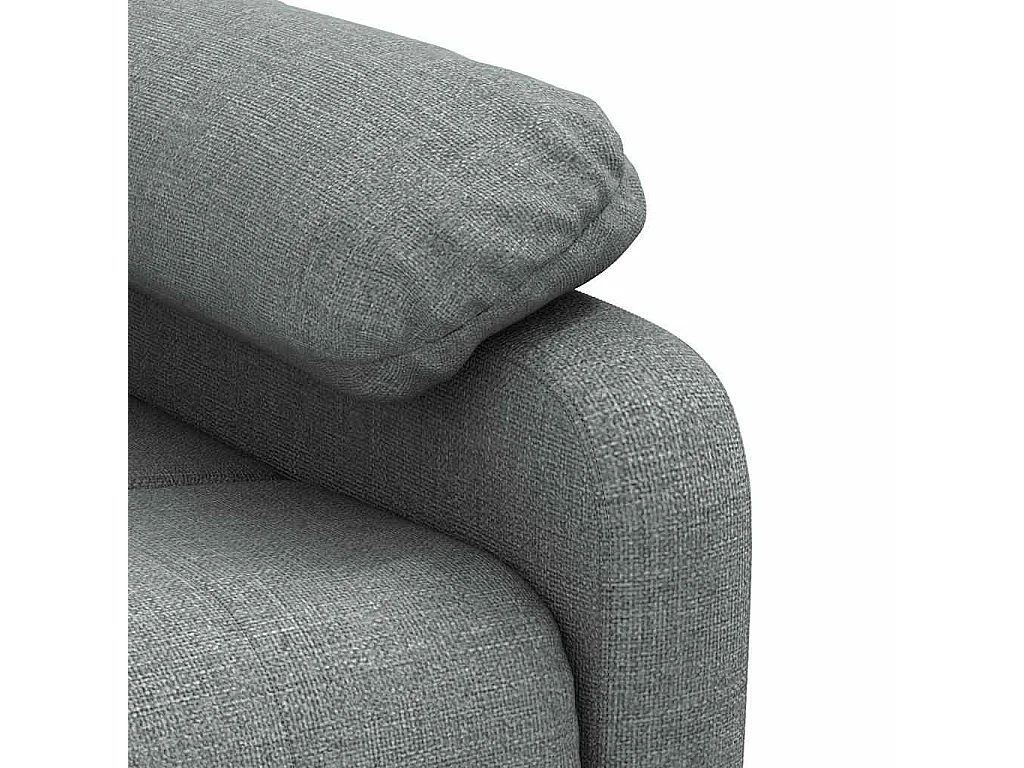 Sillón de relax | Silla | Sillón reclinable de tela gris oscuro SHL3013