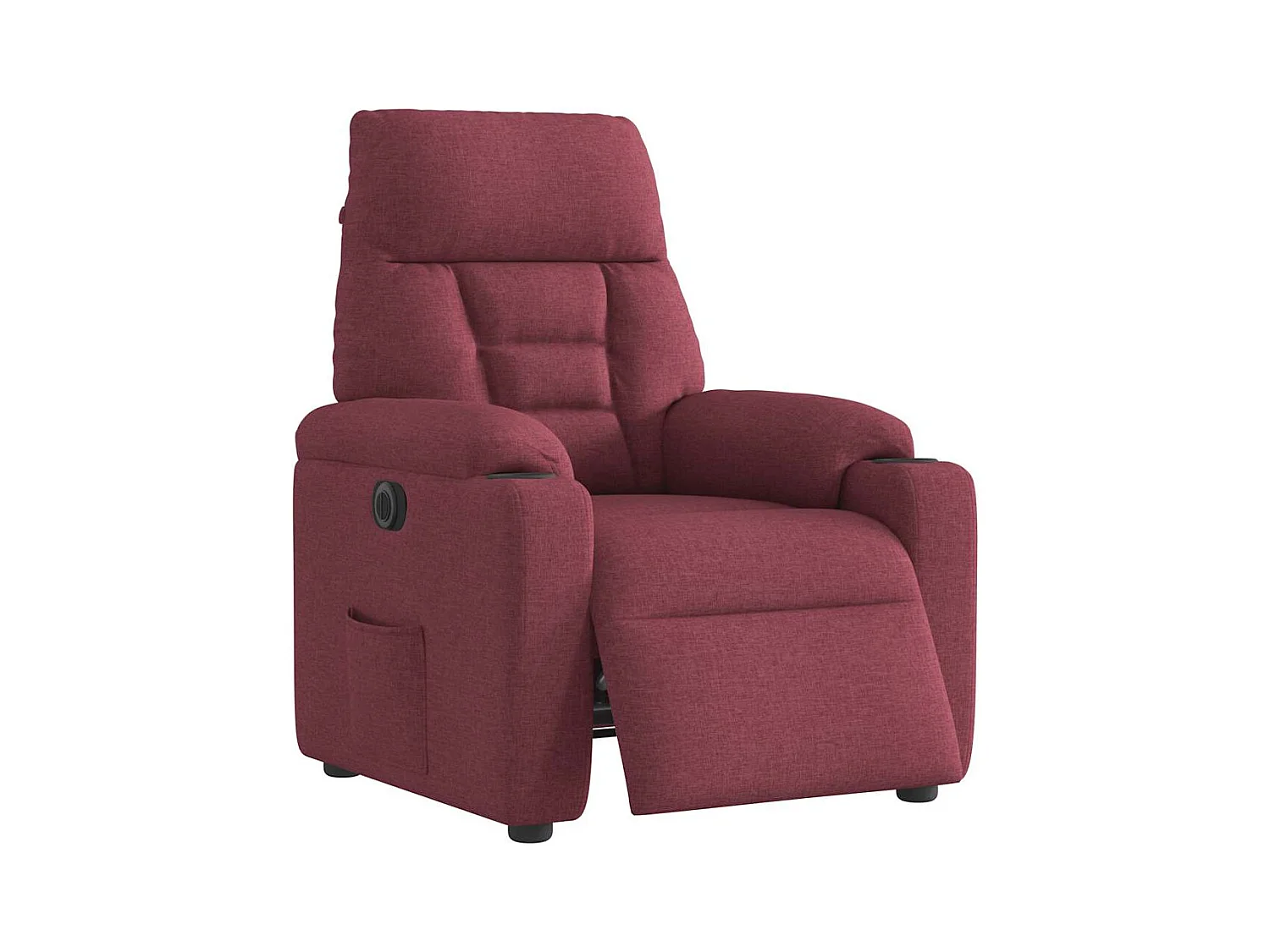 Sillón de relax | Silla | Sillón reclinable eléctrico tela rojo tinto SHL7011