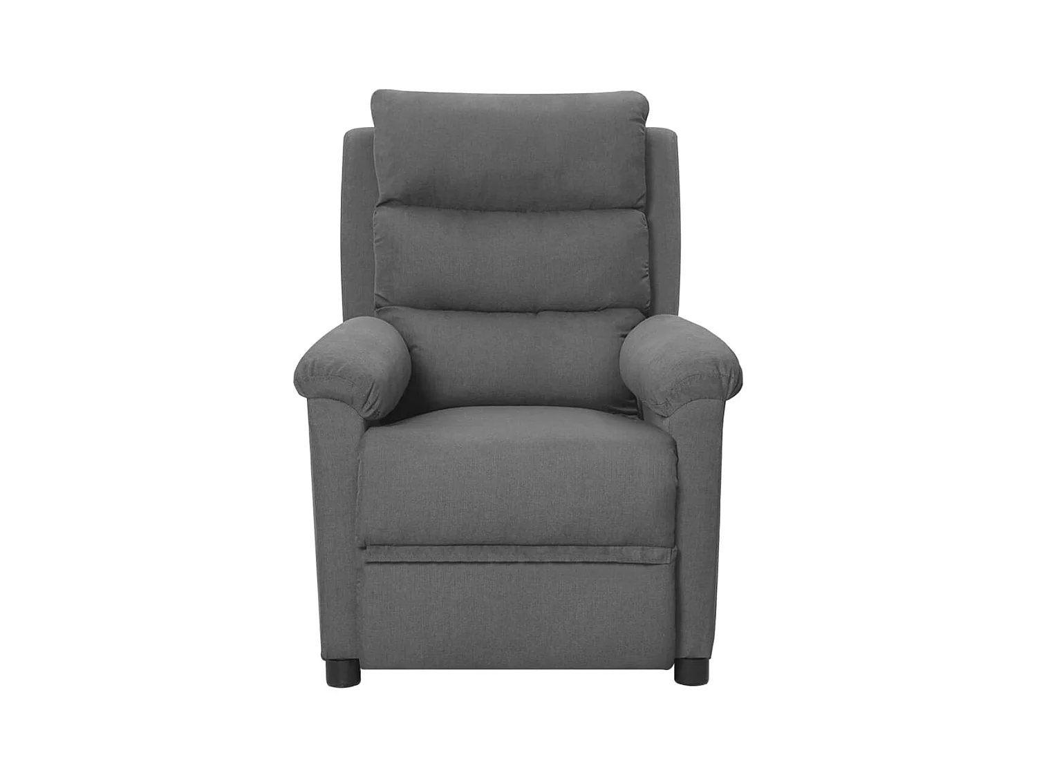 Fauteuil inclinable-Fauteuil de salon Gris clair Tissu SHL5050