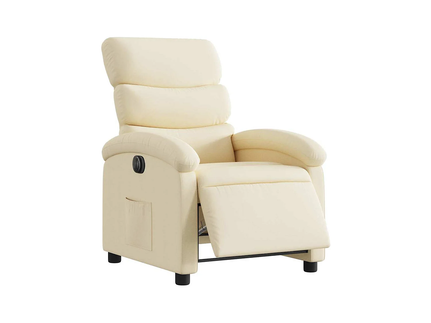 Sillón de relax | Silla | Sillón reclinable eléctrico de tela crema SHL9490