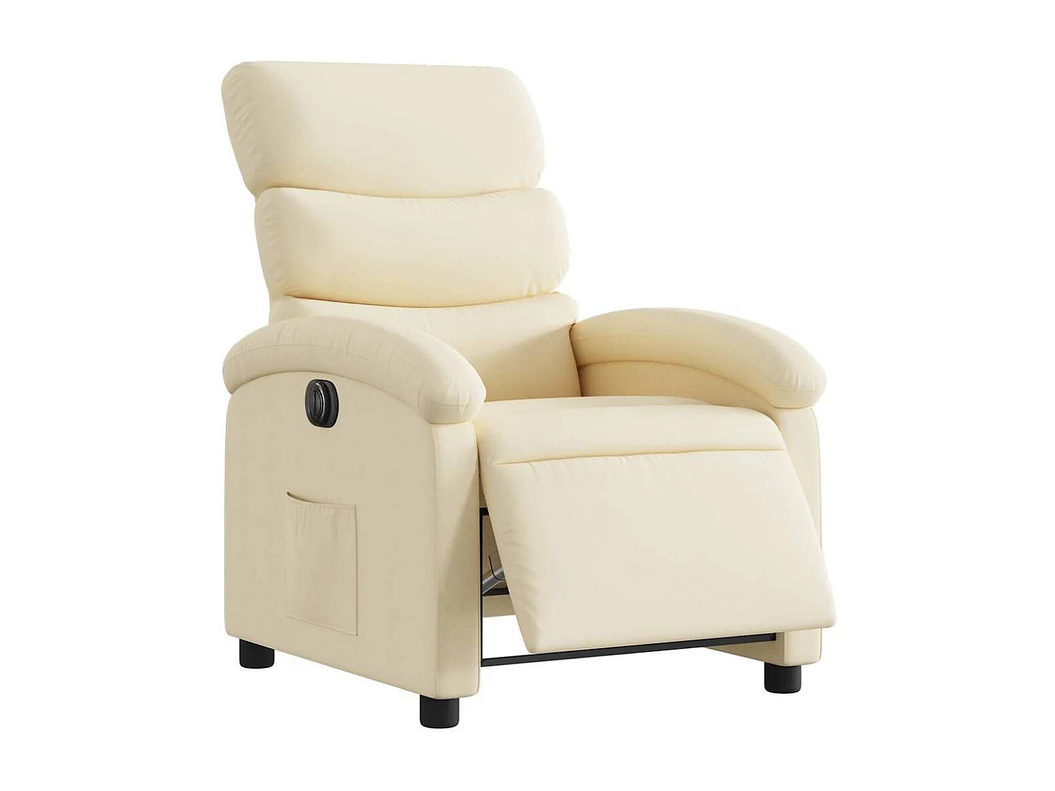 Sillón de relax | Silla | Sillón reclinable eléctrico de tela crema SHL9490
