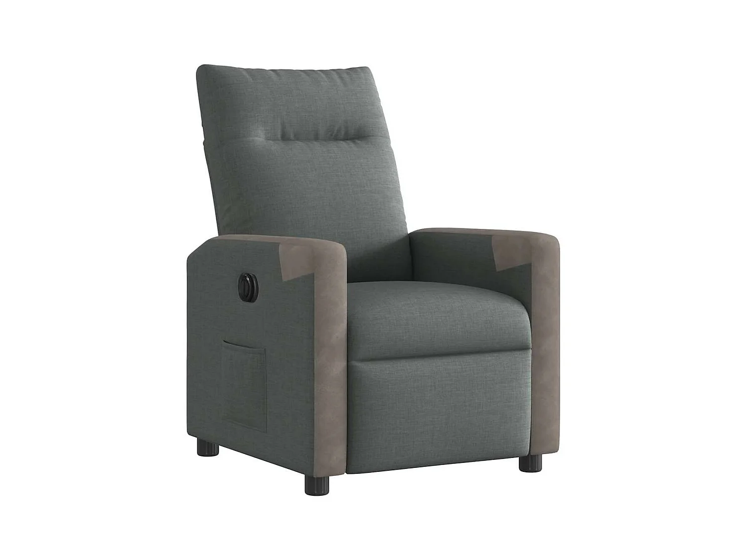 Sillón de relax | Silla | Sillón reclinable eléctrico de tela gris oscuro SHL6952