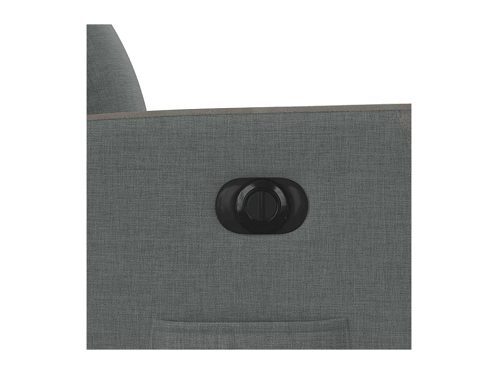Sillón de relax | Silla | Sillón reclinable eléctrico de tela gris oscuro SHL6952