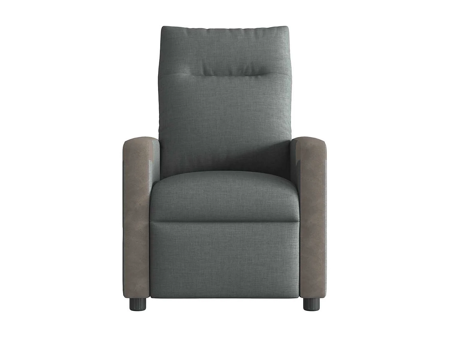 Fauteuil inclinable électrique-Chaise de relax-Fauteuil TV Gris foncé Tissu SHL1156