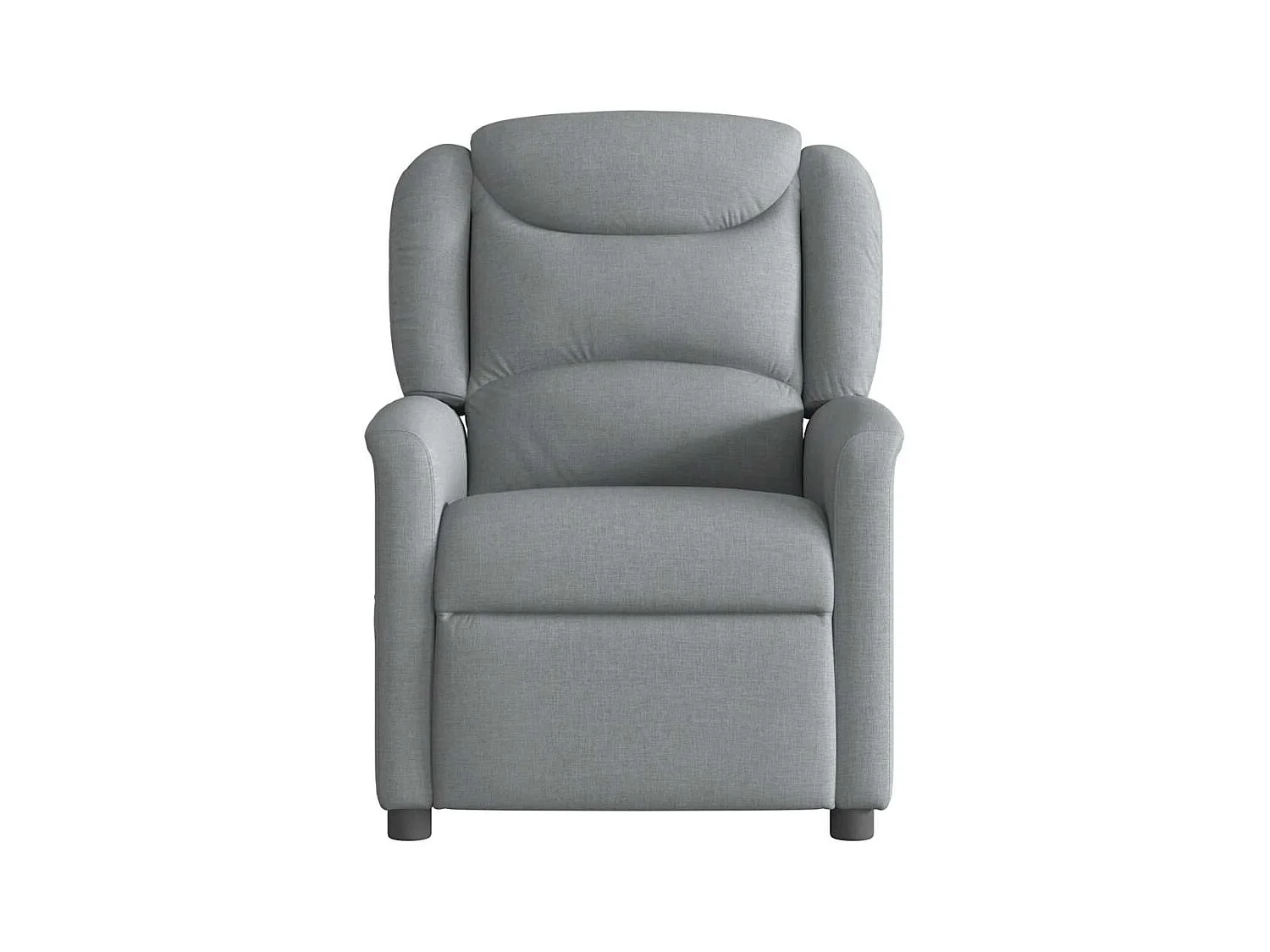 Sillón de relax | Silla | Sillón reclinable eléctrico tela gris claro SHL3896