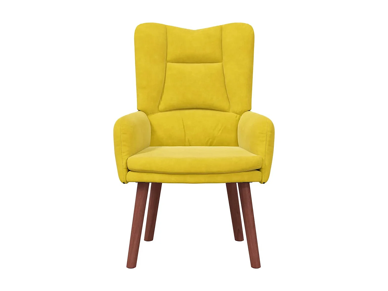 Sillón de relax | Silla Relax | Sillón de salón Amarillo 63x67x94 cm Terciopelo SHL5509