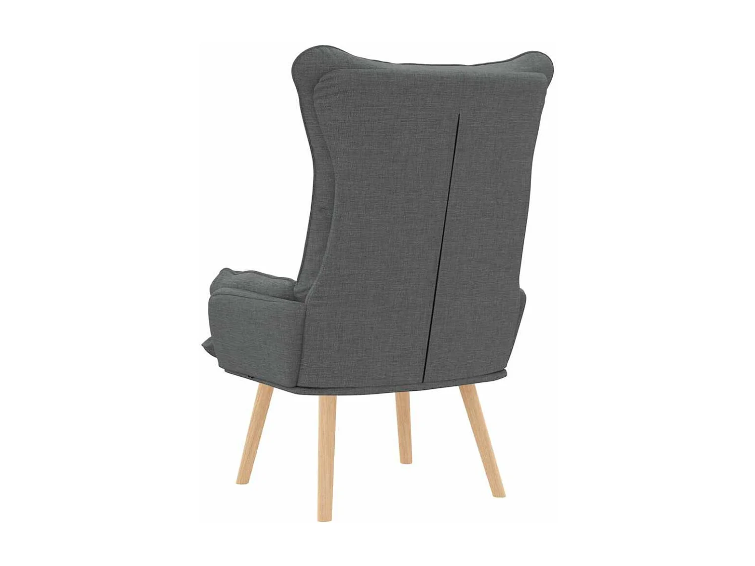 Fauteuil Salon-Chaise de relax Gris foncé 69x74x93 cm tissu SHL1501