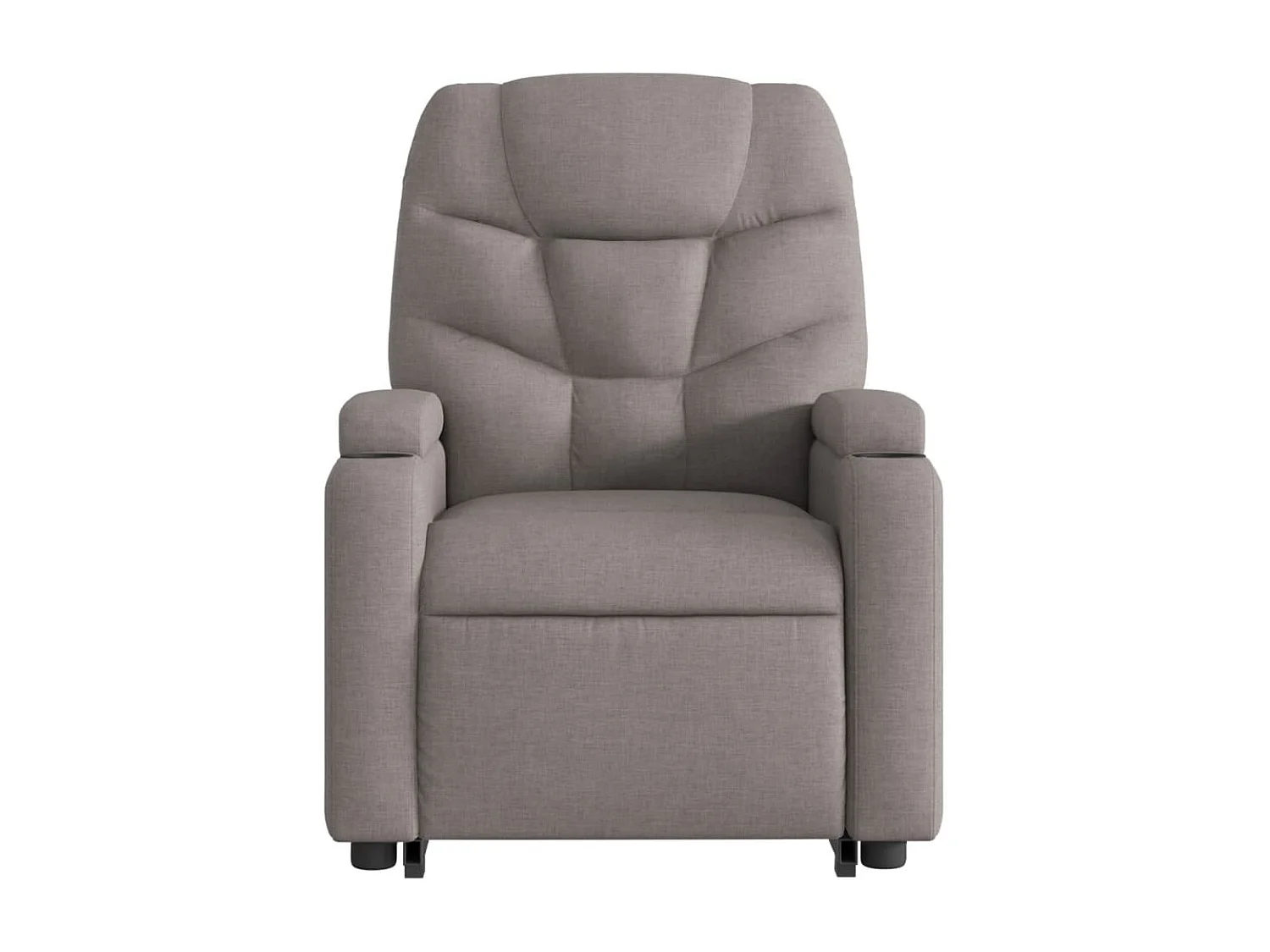 Sillón de relax | Silla | Sillón reclinable elevable tela gris taupe SHL3615