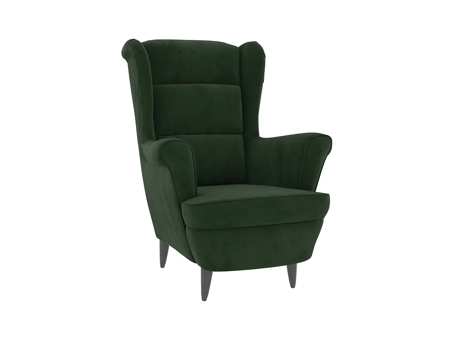 Fauteuil Salon Scandinave Confortable-Chaise de Coiffeuse-Fauteuil vert foncé velours SHL1248