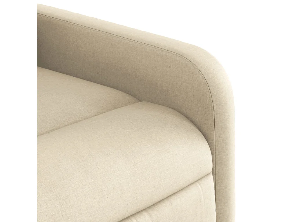 Relaxsessel | Massagesessel Creme Stoff SHL15518