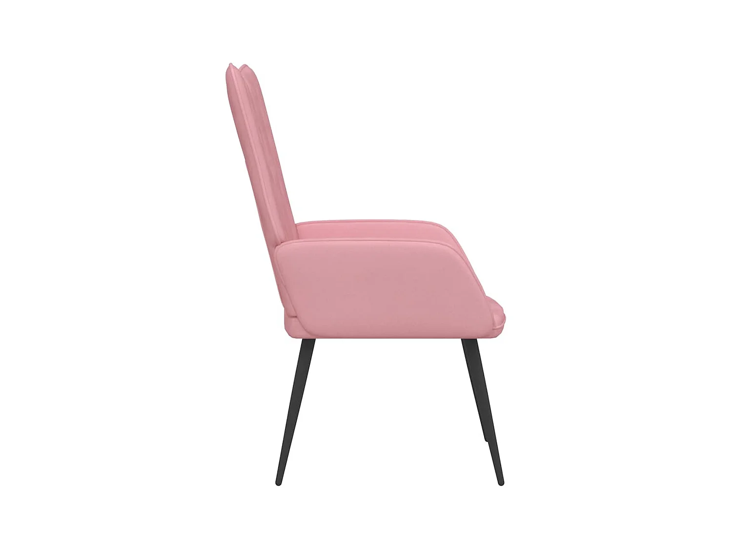 Sillón de relax | Silla de relax de terciopelo rosa SHL9221