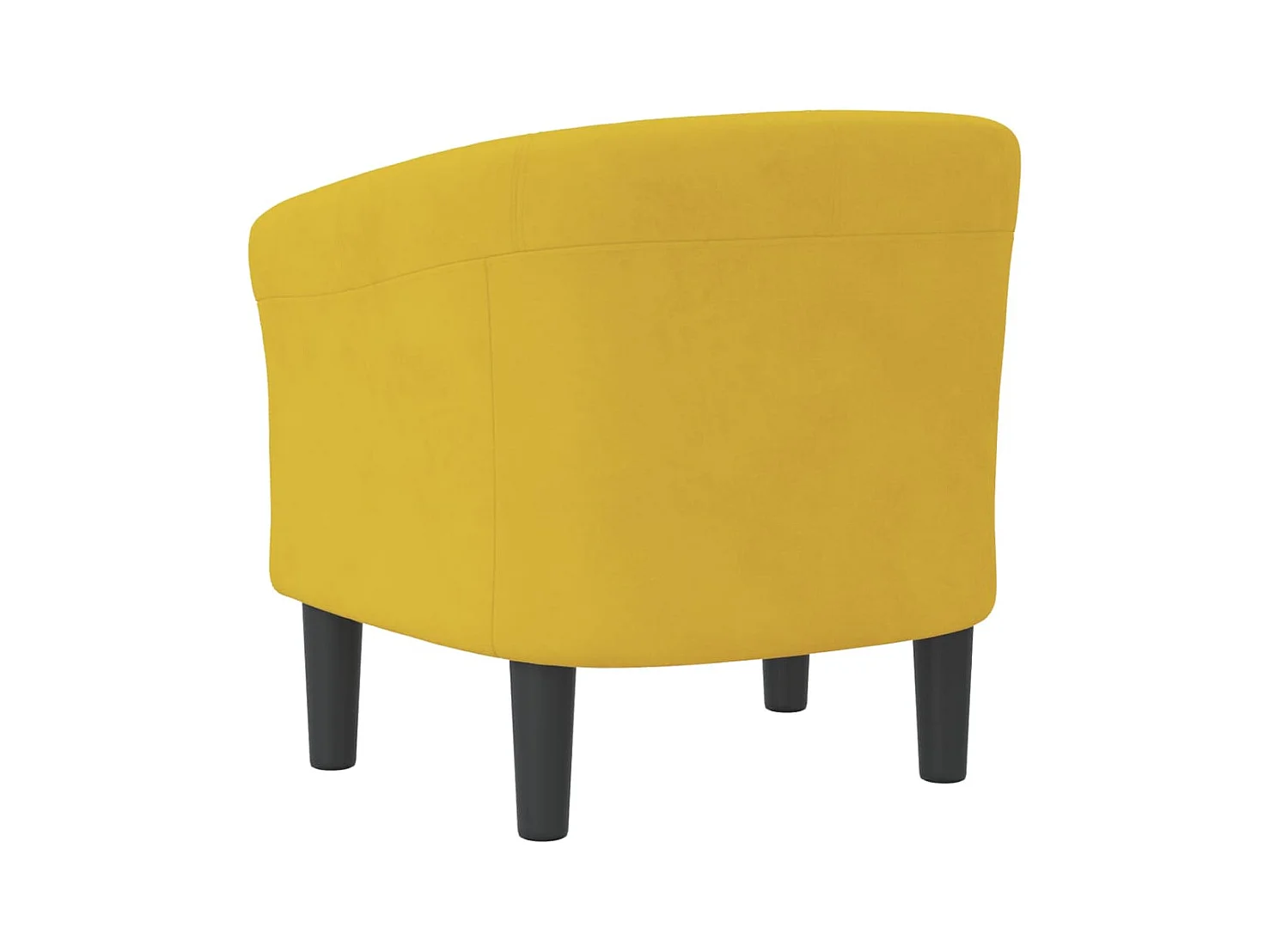 Sillón de salón | Silla de relax | Sillón de terciopelo amarillo SHL5326