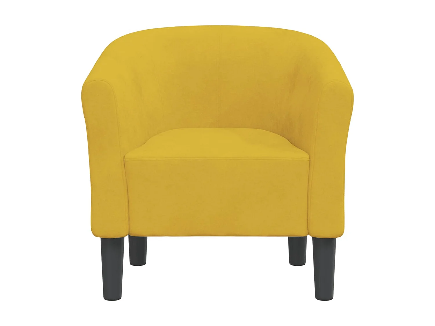 Relaxsessel | Clubsessel Gelb Samt SHL71575