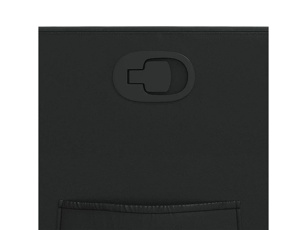 Relaxsessel | Lounge Sessel für Wohnzimmer Schwarz Kunstleder SHL54798