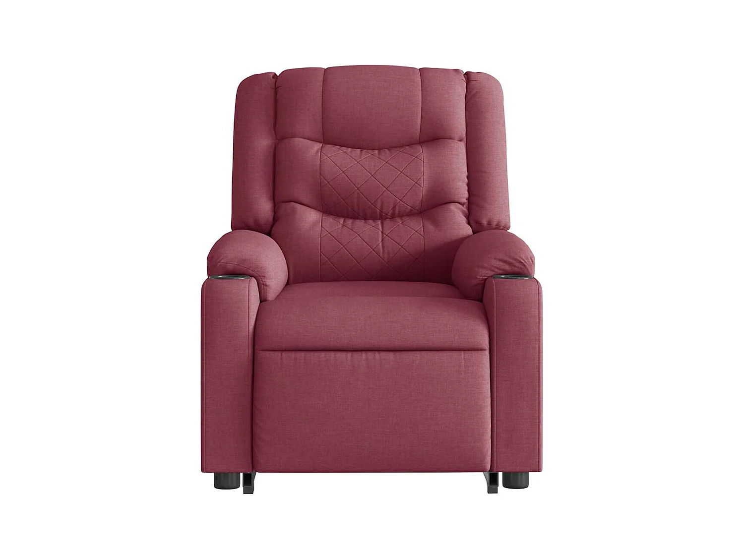 Sillón de relax | Silla | Sillón reclinable elevable tela rojo tinto SHL8861