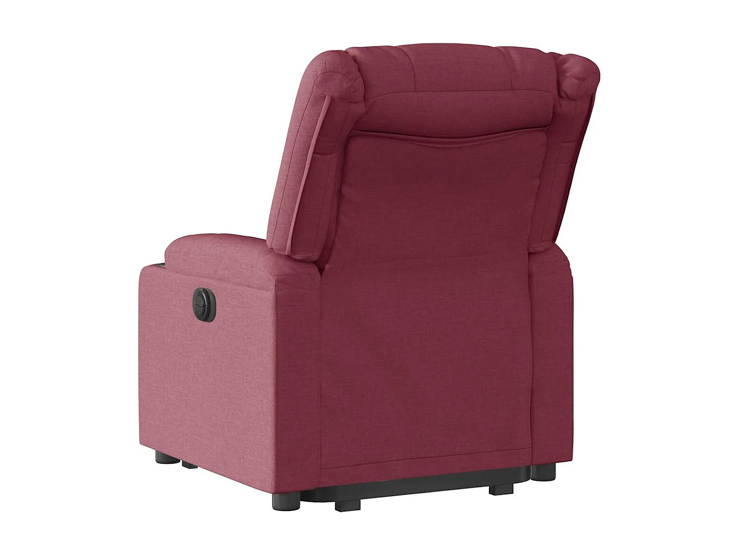 Fauteuil inclinable-Chaise de relax-Fauteuil TV rouge bordeaux tissu SHL1223