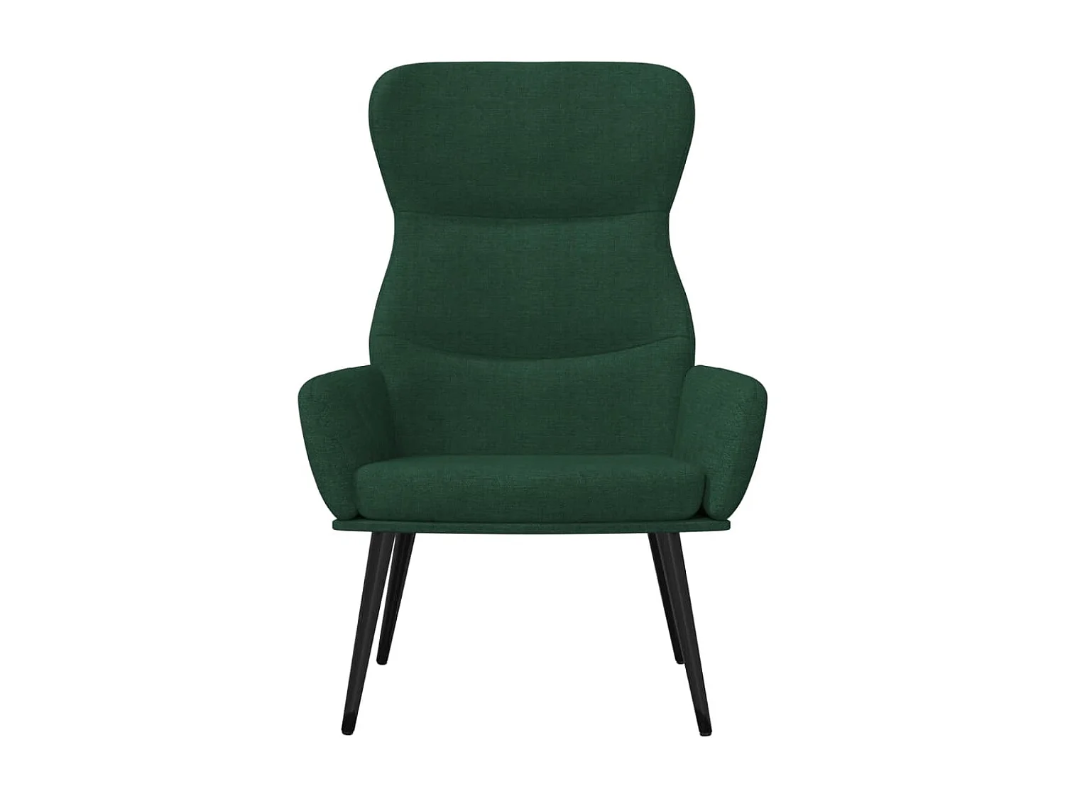 Fauteuil inclinable-Fauteuil de salon Vert foncé Tissu SHL2513