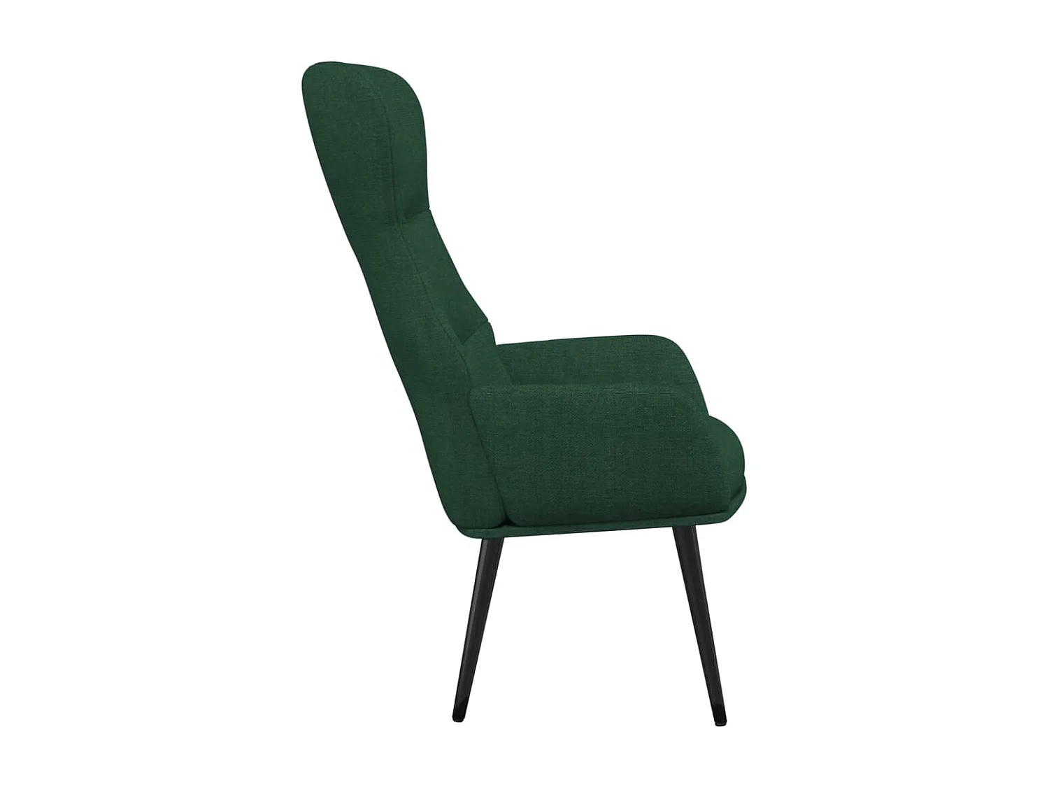 Fauteuil inclinable-Fauteuil de salon Vert foncé Tissu SHL2513