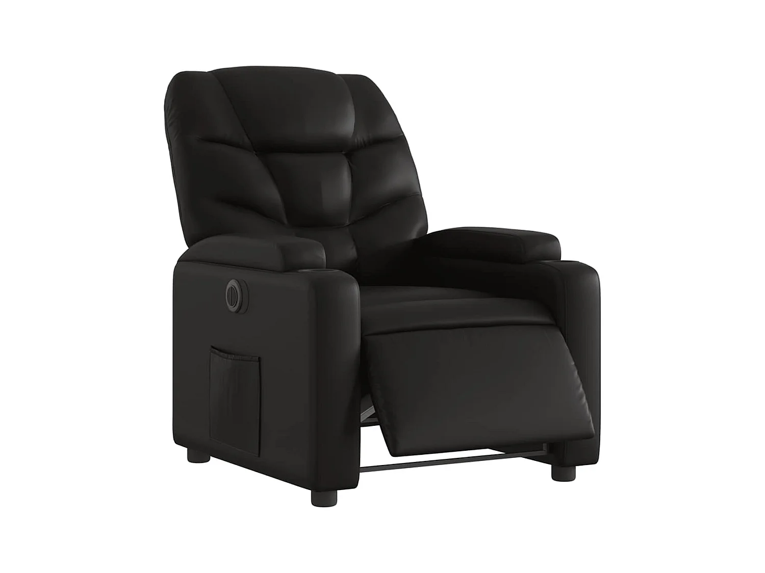 Sillón de relax | Silla | Sillón reclinable eléctrico de cuero sintético negro SHL7701