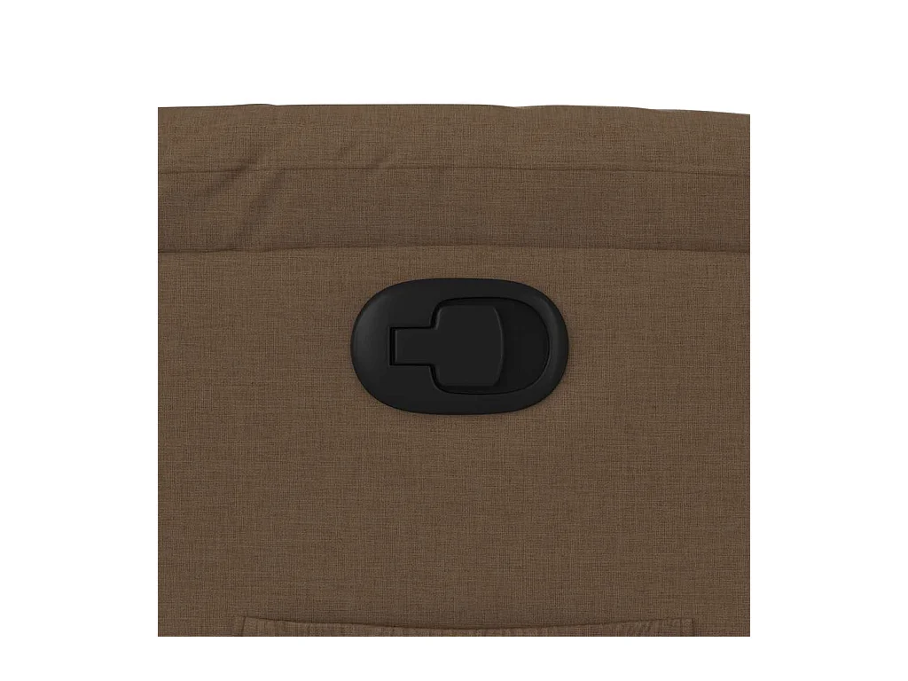 Poltrona | Cadeira Relax | Cadeira reclinável tecido castanho SHL898574