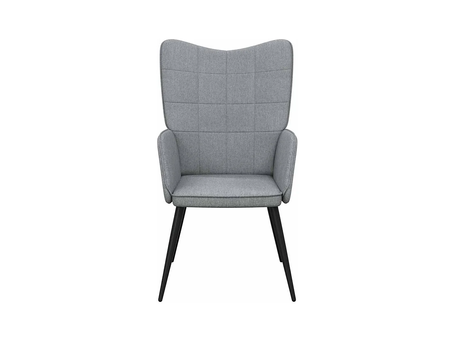 Sillón de relax | Silla de relax de tela gris claro SHL6218