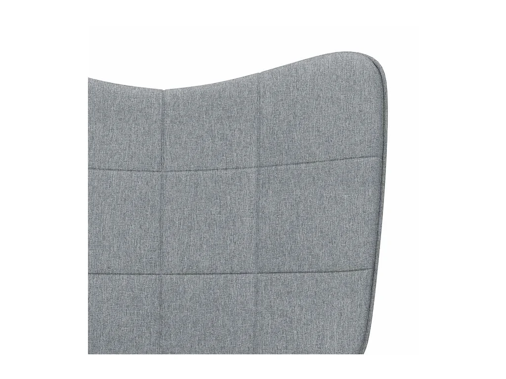 Sillón de relax | Silla de relax de tela gris claro SHL6218