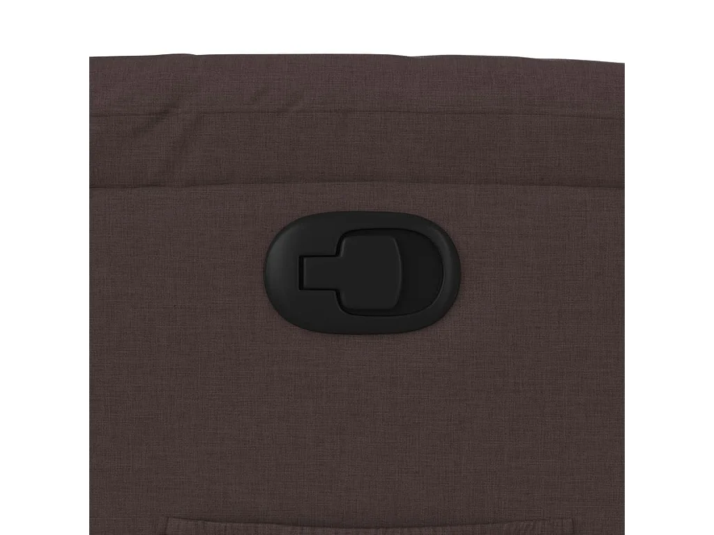 Relaxsessel | Lounge Sessel für Wohnzimmer Dunkelbraun Stoff SHL17749