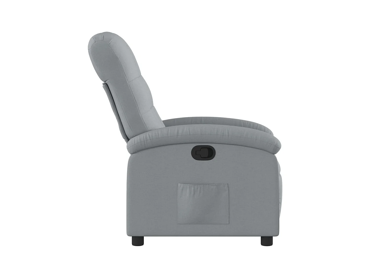 Sillón de relax | Sillón reclinable de tela gris claro SHL5214