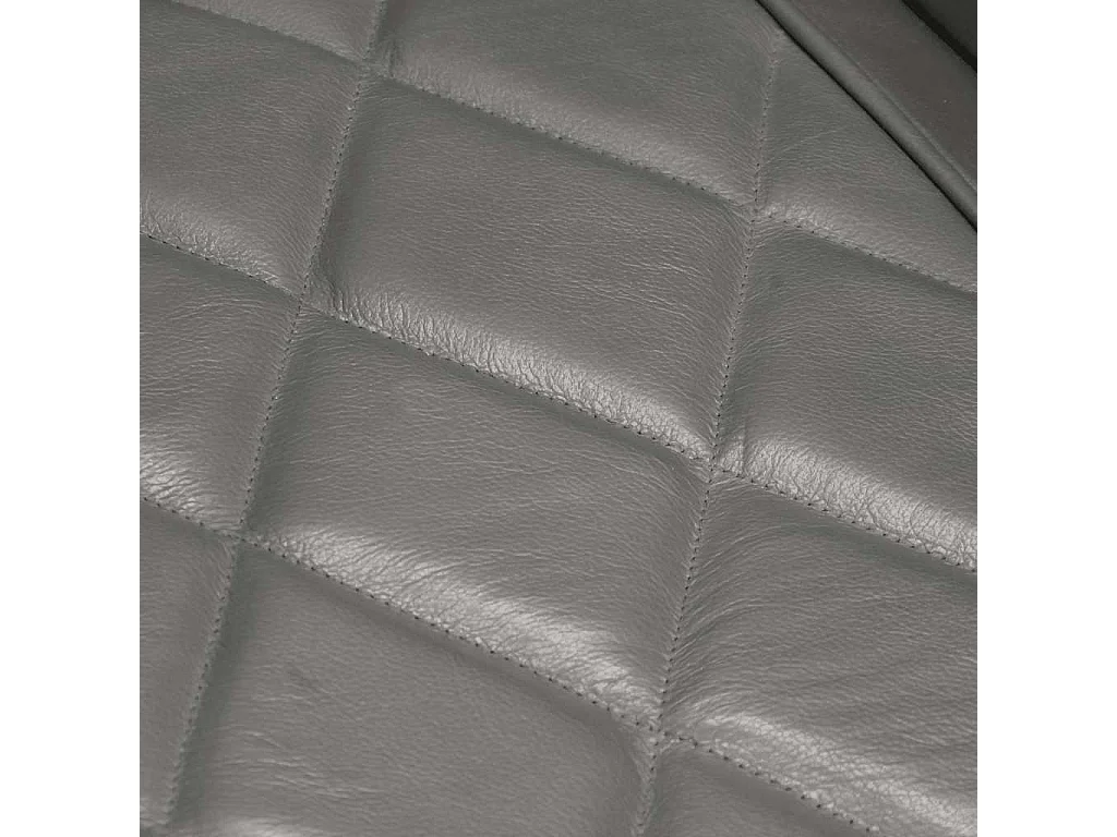 Relaxsessel | Sessel Grau Echtes Ziegenleder SHL44215