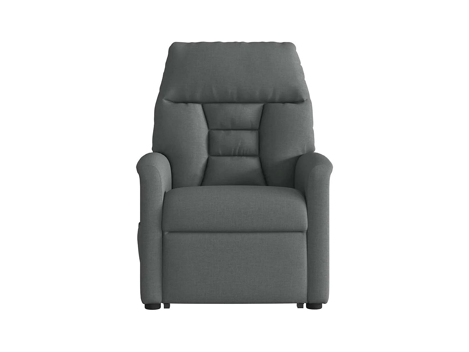 Sillón de relax | Silla | Sillón reclinable elevable de tela gris oscuro SHL8552