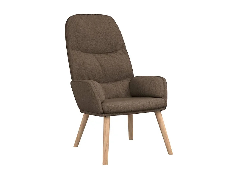 Sillón de relax | Silla de relax de tela gris taupé SHL6451