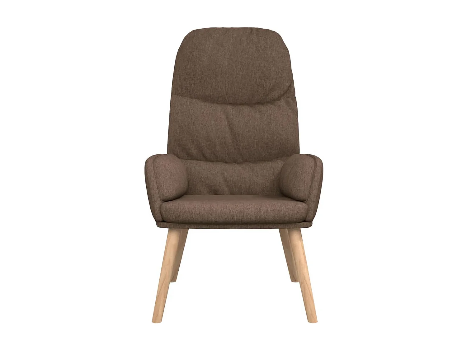 Chaise de relaxation-Fauteuil de Salon Taupe Tissu SHL4055