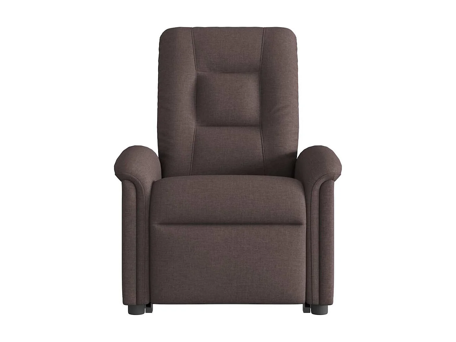 Fauteuil inclinable électrique-Chaise de relax-Fauteuil TV marron foncé tissu SHL2818
