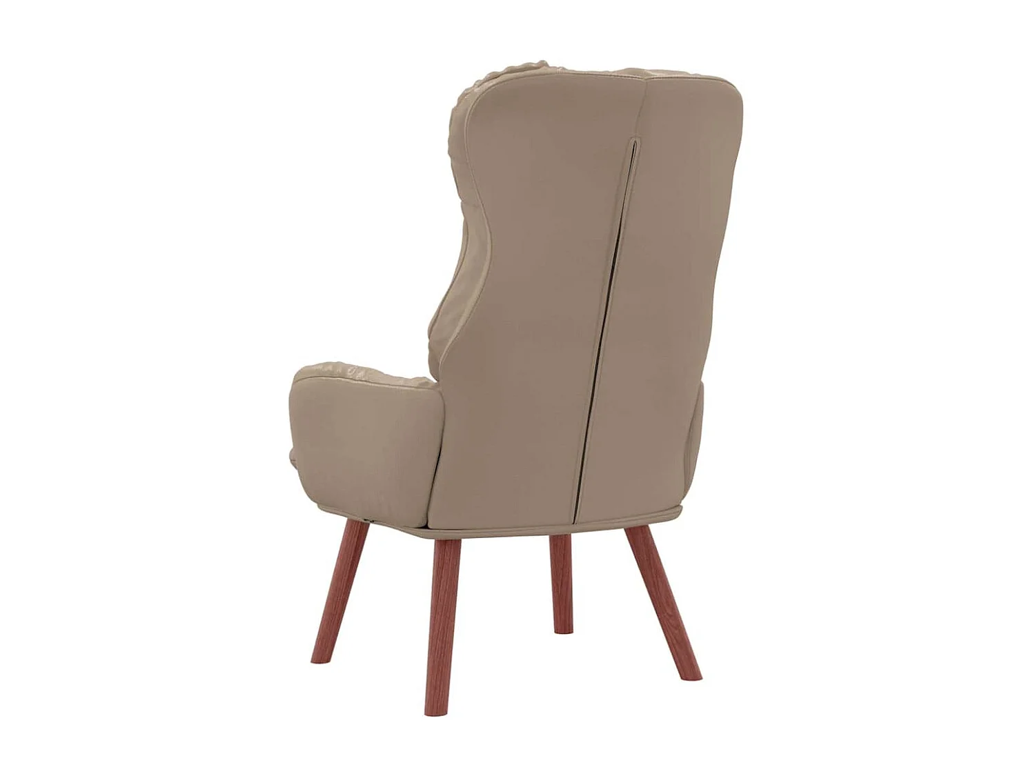 Relaxstoel | Ontspanningsstoel Cappuccino 69 x 74 x 93 cm Kunstleer