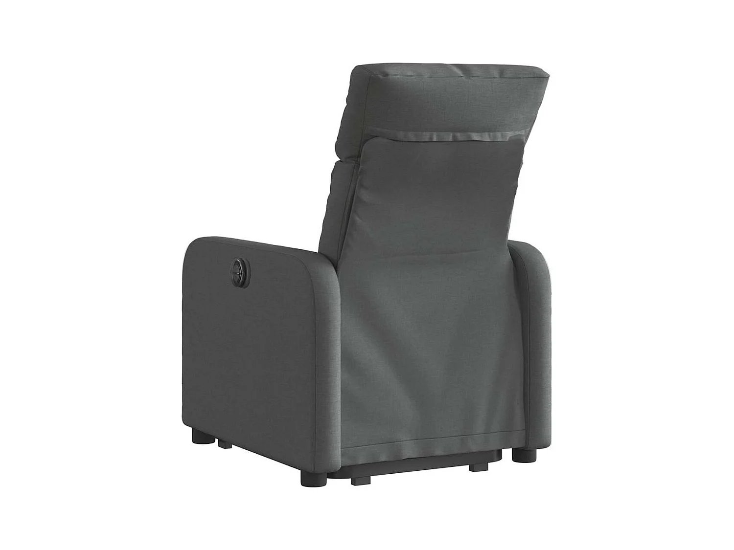 Fauteuil inclinable électrique-Chaise de relax-Fauteuil salon gris foncé tissu SHL1765