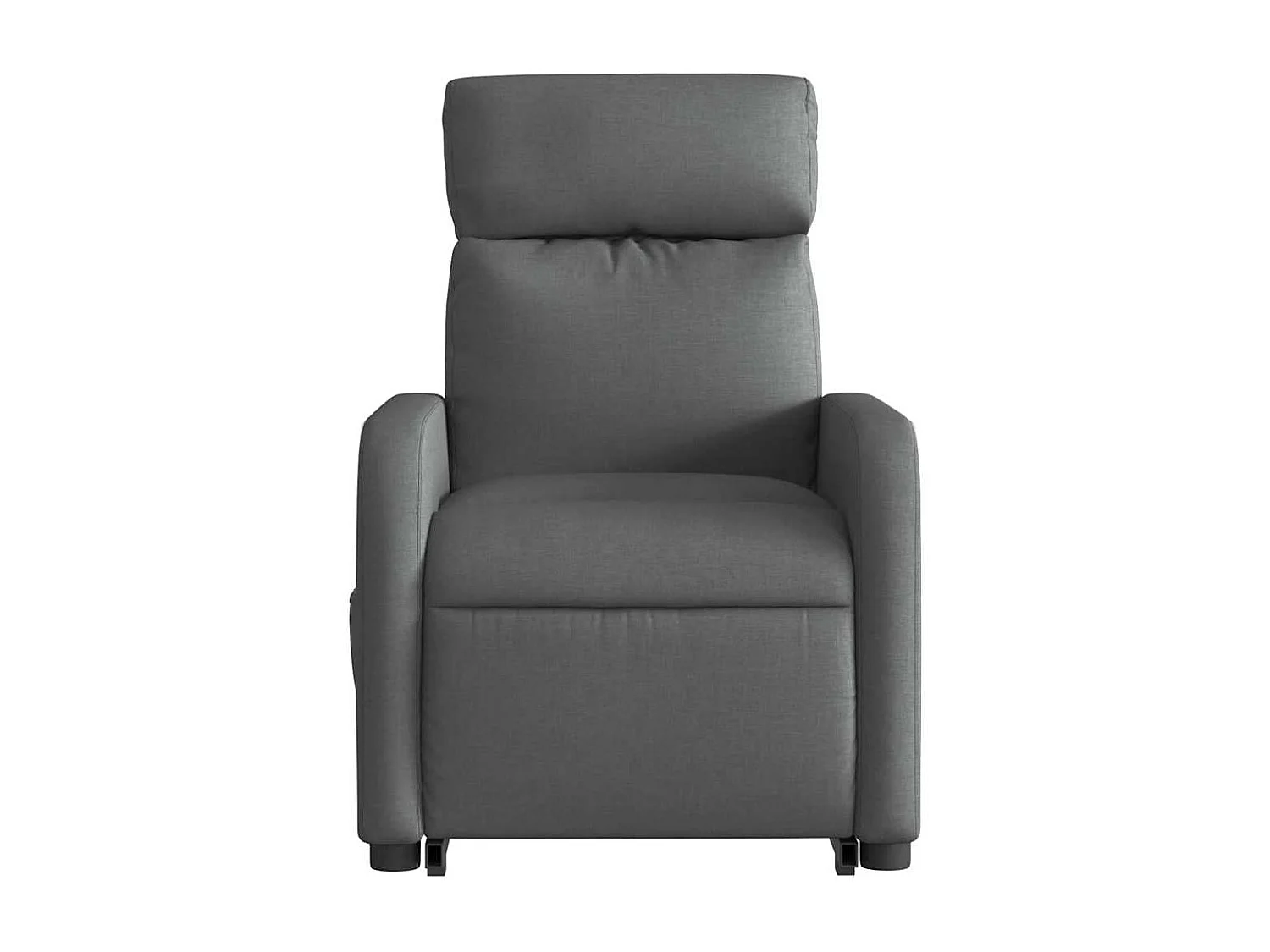 Relaxsessel mit Aufstehhilfe Elektrisch | Lounge Sessel indoor Dunkelgrau Stoff SHL23783