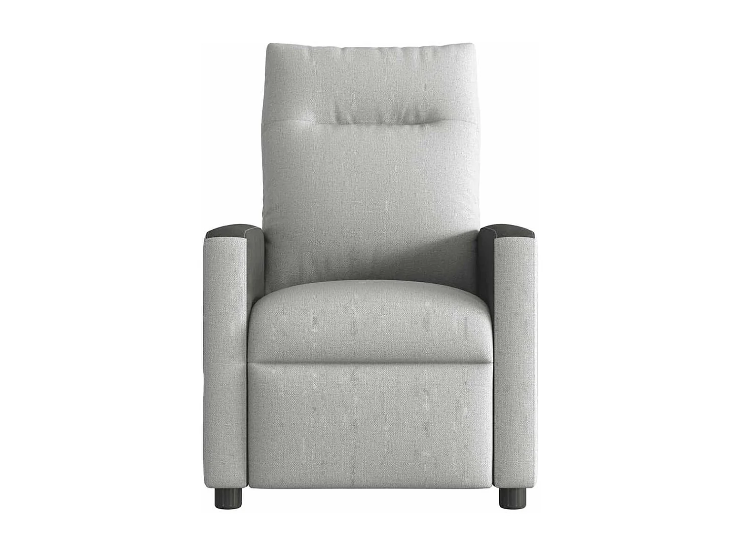 Sillón de salón | Silla | Sillón de masaje reclinable de tela gris nube SHL5303