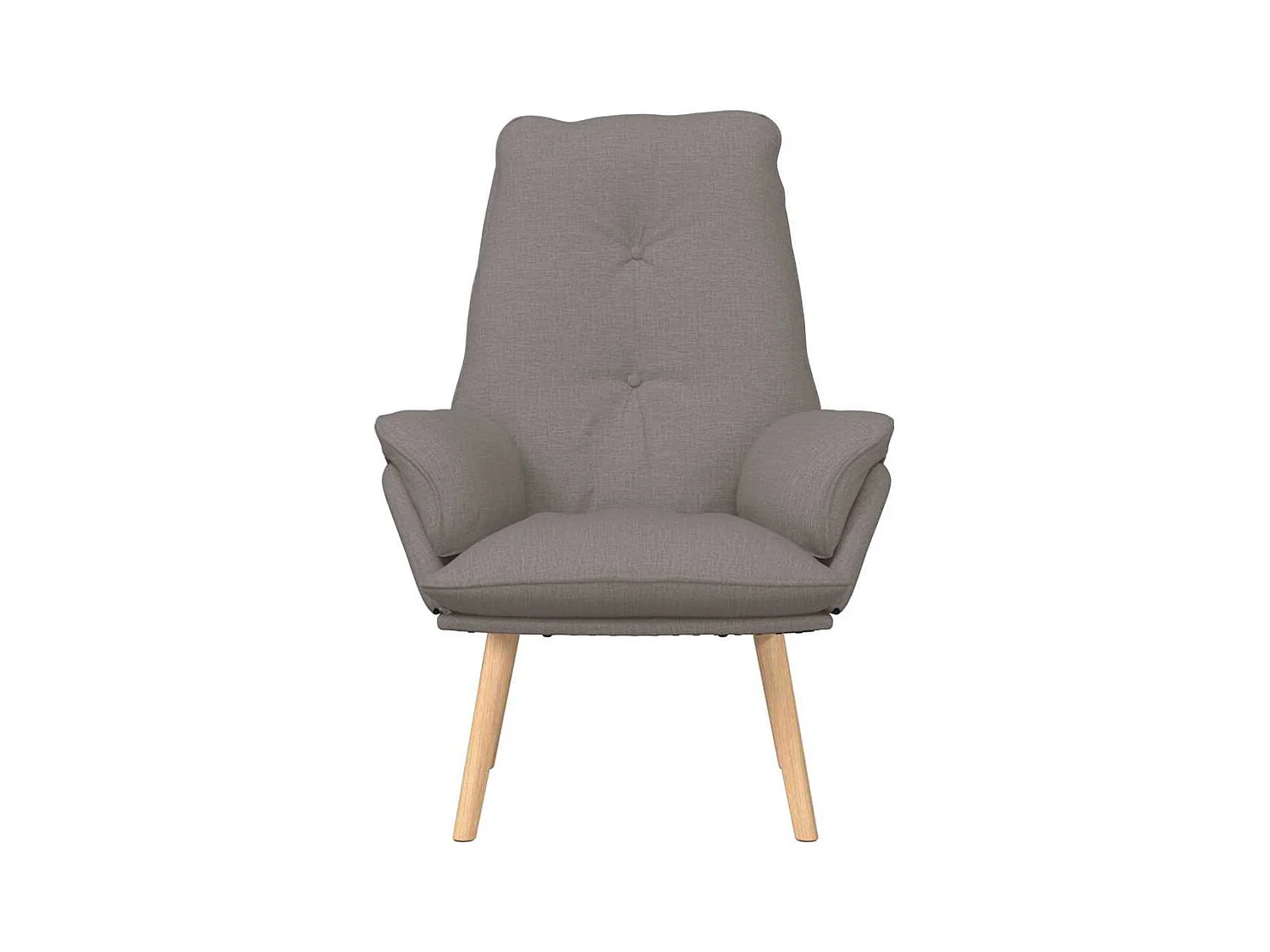 Sillón de relax | Silla Relax | Sillón de salón Taupé 69x74x93 cm tela SHL3952