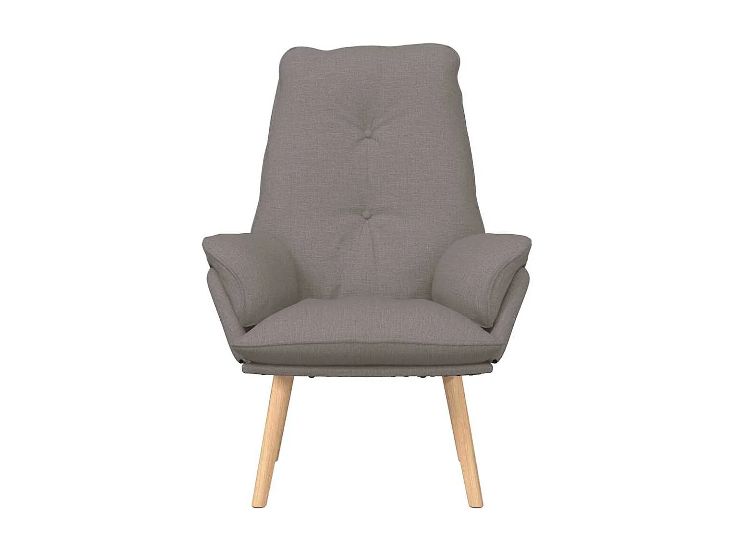 Fauteuil Salon-Chaise de relax Taupe 69x74x93 cm tissu SHL1102