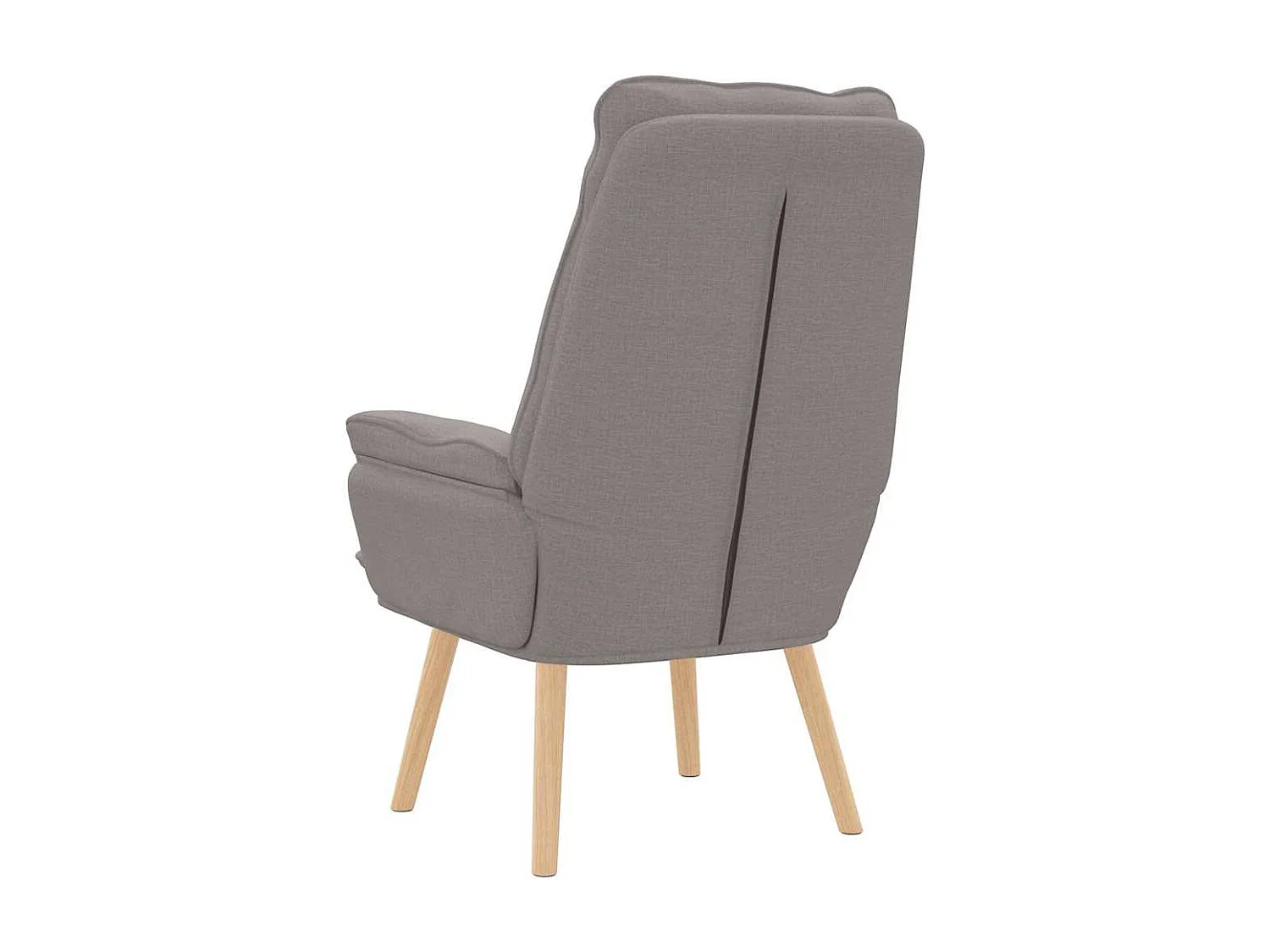Fauteuil Salon-Chaise de relax Taupe 69x74x93 cm tissu SHL1102