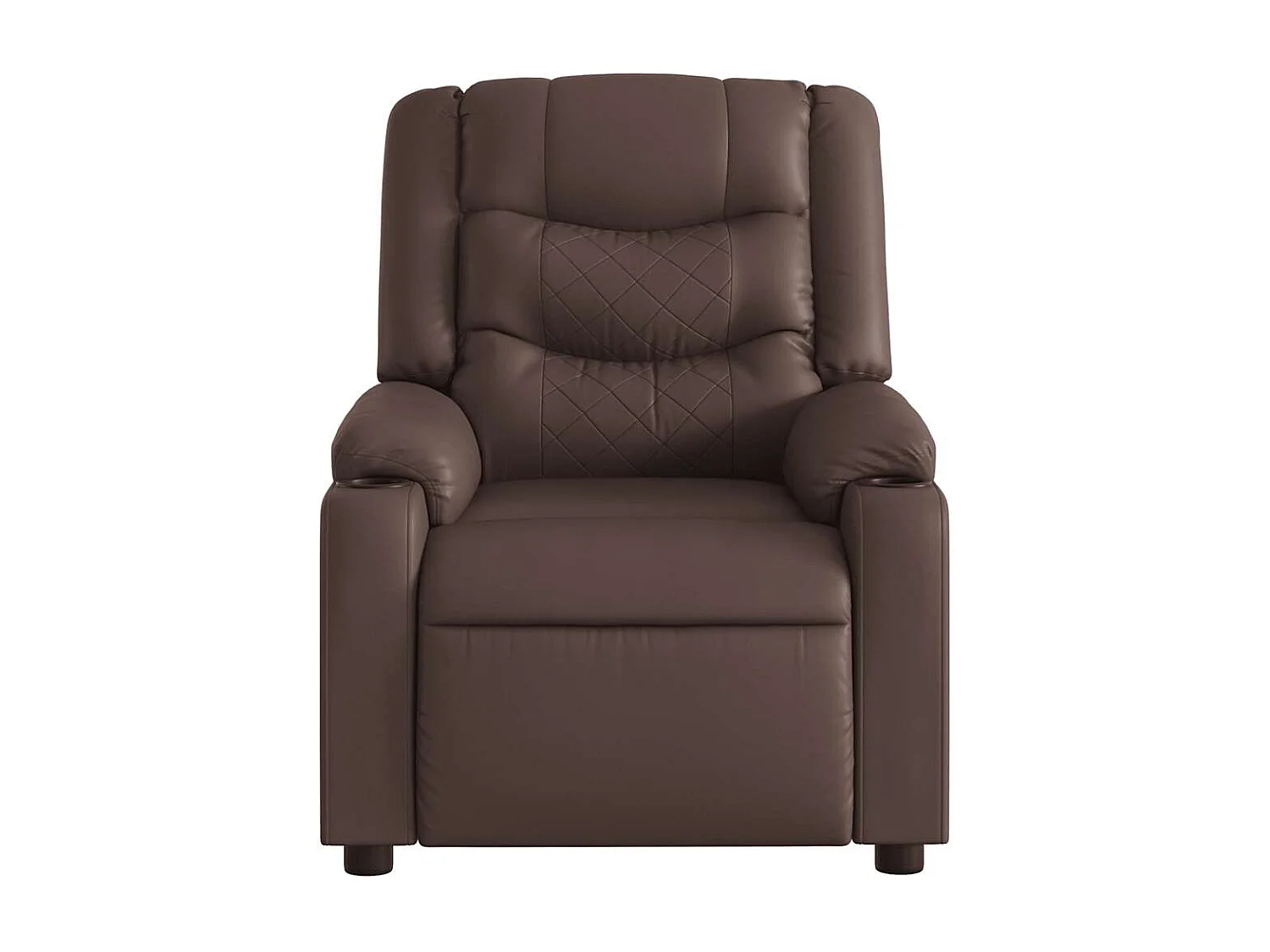 Relaxsessel | Massagesessel Braun Kunstleder SHL13774