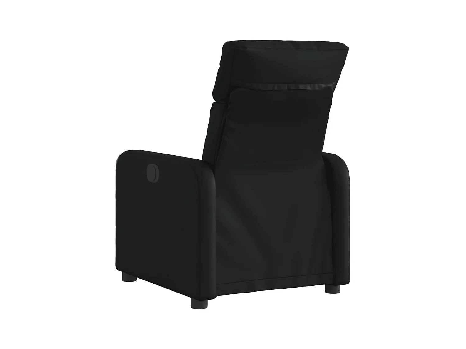 Sillón de relax | Silla | Sillón reclinable eléctrico de cuero sintético negro SHL5981