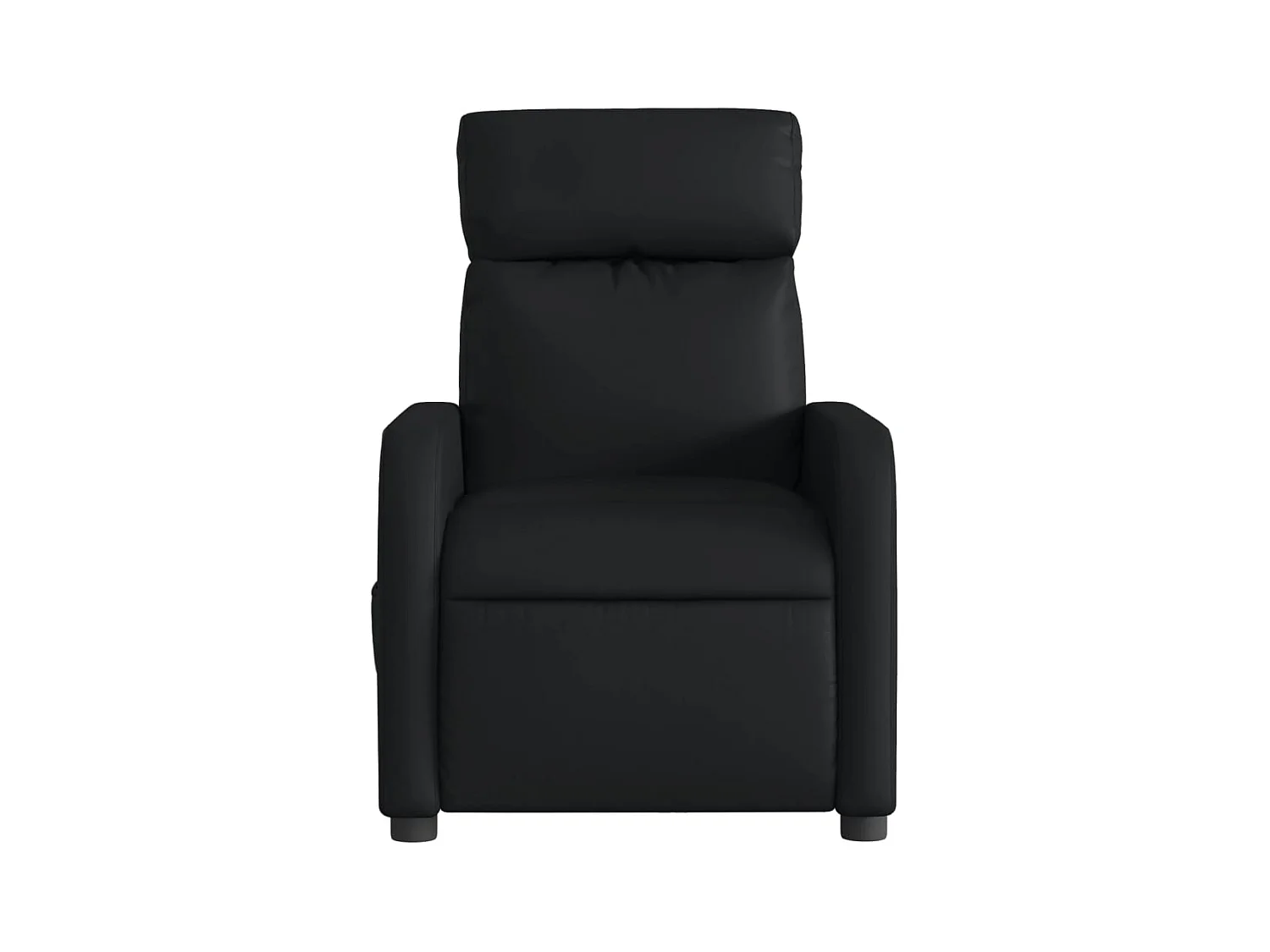 Sillón de relax | Silla | Sillón reclinable eléctrico de cuero sintético negro SHL5981